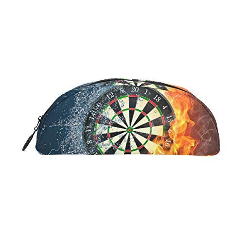 LUNLUMO Cool Darts On Fire Water - Estuche para lápices