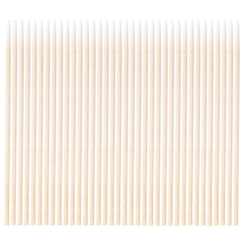 Lurrose 400pcs Cabeza puntiaguda Algodón de madera Bastoncillos Microblading Bastoncillo de algodón Maquillador Aplicador Joyas Palos limpios Brotes Consejos (7cm)