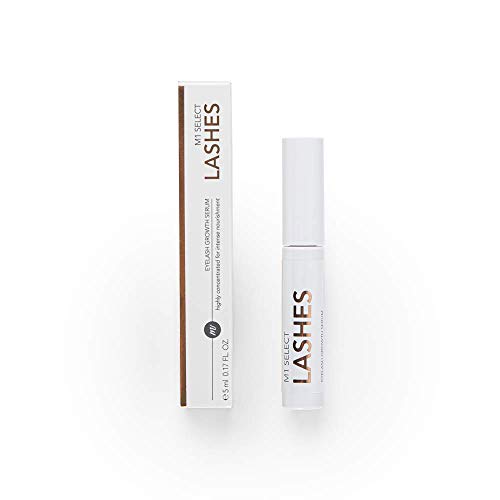 M1 SELECT LASHES 5 ml - Suero para pestañas largas y voluminosas, crecimiento sano y rápido