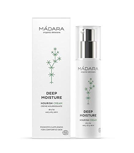 Mádara Organic Skincare Deep Moisture Nourish Cream Dry To Very Dry Skin 50 Ml 50 ml