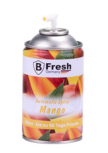 Mango - 1 ambientador para dispensador automático de fragancia - 250 ml botella de recambio para ambientador