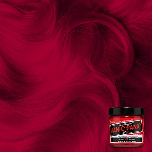 Manic Panic - Rock'N'Roll Red Classic Creme Vegan Cruelty Free Red Semi Permanent Hair Dye 118ml