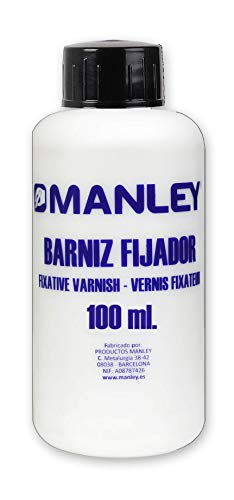 Manley MND00270 - Bote con barniz fijador