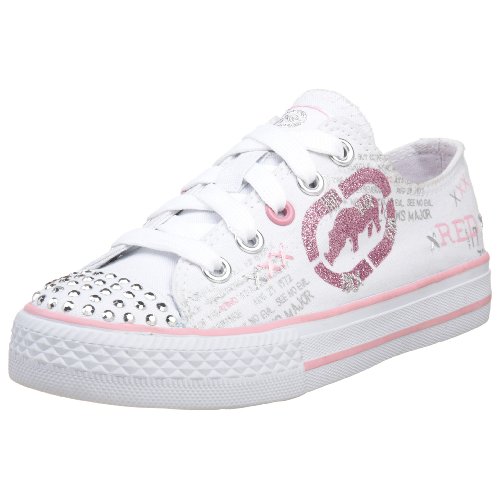 Marc Ecko Footwear CHALSIE-JITTERBUG - Zapatos de lona para bebé, color blanco, talla 34