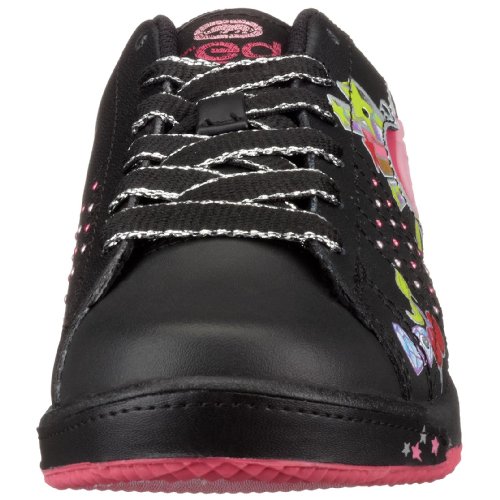 Marc Ecko Footwear - Zapatos de cuero para bebé, color negro, talla 34