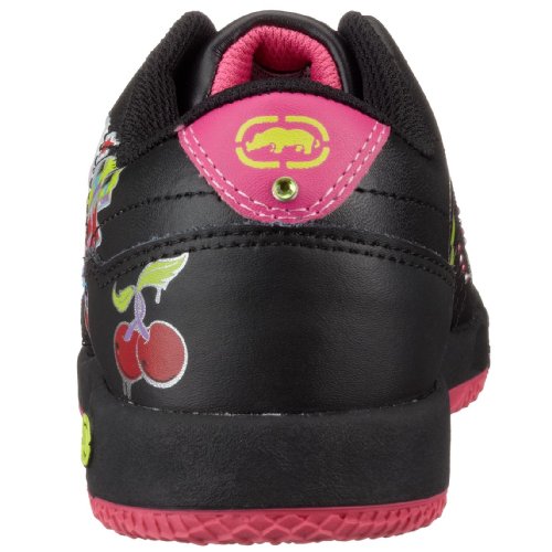 Marc Ecko Footwear - Zapatos de cuero para bebé, color negro, talla 34