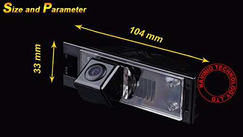 Marcha Atrás Cámara específica Para El Vehículo discretamente colocada en la luz de la matrícula iluminación Bulli Matrícula para Hyundai Tucson MK2 2009 ~ 2016