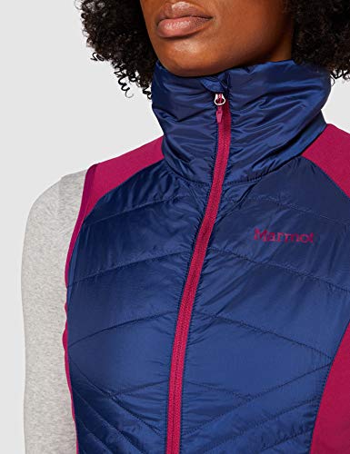 Marmot Chaleco híbrido para Mujer Variant Wild Rose/Arctic Navy, XL