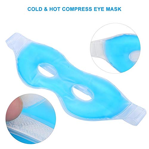 Máscara Ocular Aplicada Con Hielo, Antifatiga Para Las Ojeras, De La Bella Durmiente, Quita Las Bolsas Antifaz Gel Frio Mercadona Para Y Ojeras, Elimina La Fatiga Ocular