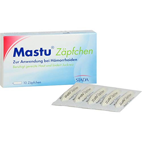 Mastu Zäpfchen, 10 pzas Supositorios