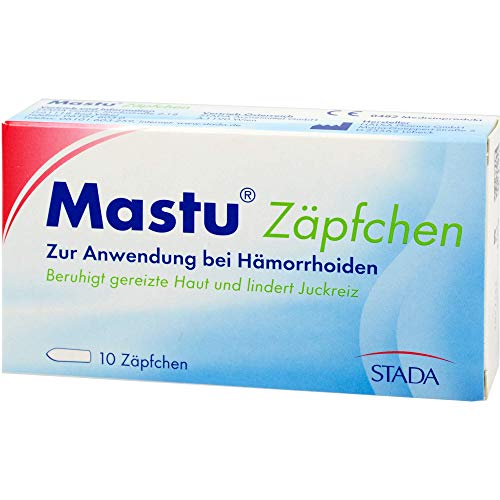 Mastu Zäpfchen, 10 pzas Supositorios