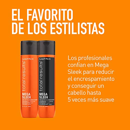 Matrix Acondicionador Mega Sleek hidratante con manteca de karité, 300 ml