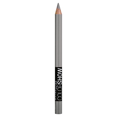 Maybelline New York - Lápiz Perfilador de Ojos Gris Color Show, Tono 120 Spaskley Grey