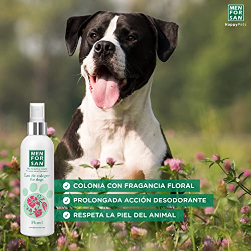 MENFORSAN Colonia para perros floral 125ml , Fresco y duradero