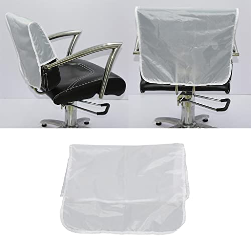 MERIGLARE Fundas Traseras Impermeables para Sillones Profesionales de 19" - Blanco, tal como se describe