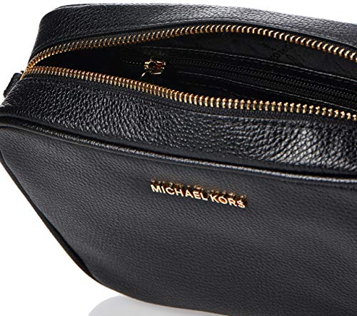 Michael Kors Crossbody, Bolso Bandolera para Mujer, Negro (Black), 15x10x5 cm (W x H x L)