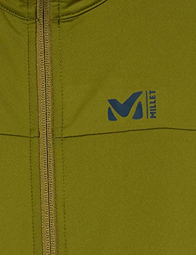 Millet - Ghisoni Jkt M - Chaqueta Micropolar para Hombre - Senderismo, Trekking, Diario - Verde