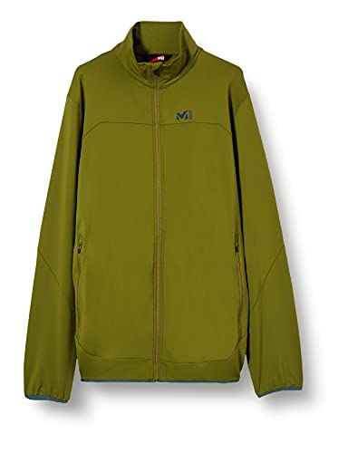 Millet - Ghisoni Jkt M - Chaqueta Micropolar para Hombre - Senderismo, Trekking, Diario - Verde