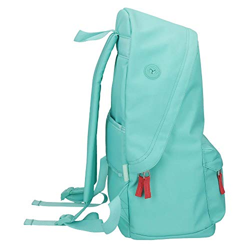 Mochila Escolar Pepe Jeans Darienne, Verde, 32x44x17.5 cm