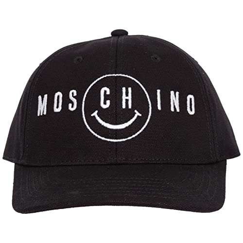 Moschino Hombre Smiley Gorras Nero