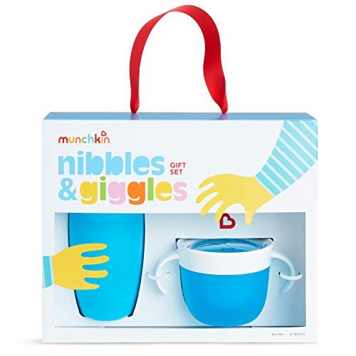 Munchkin Set De Regalo Nibbles & Giggles, Azul 1 unidad 430 g