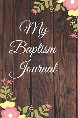 My Baptism Journal: Monogrammed Mommies LDS Journals For Children I Grandchild Gifts for Grandma Christensen Baby Registry I Gift Registry I Letter ... Lined Journal For Registry With 6 x 9 Inches