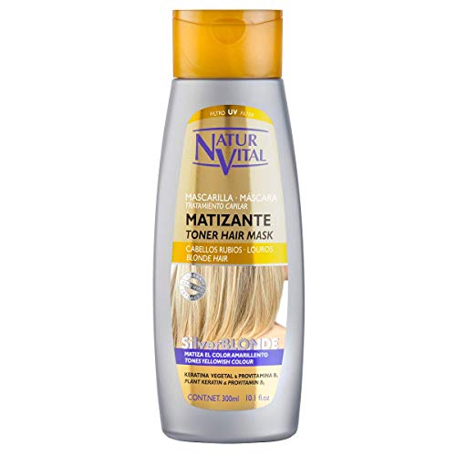 NaturVital Mascarilla Silverblonde Matizante 300 ml