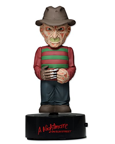 NECA - Pesadilla en la Calle ELM - Freddy Krueger Cuerpo Aldaba Solar Powered Bobble, 15 cm - Figura Pesadilla en ELM Street Freddy Krueger (15cm)