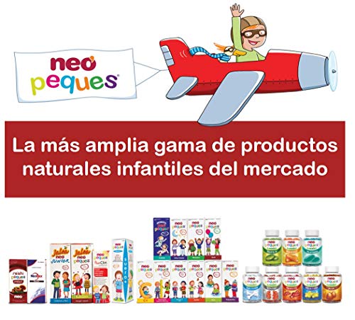 NEO PEQUES | Gummies Probiotic | 30 Gominolas | Beneficiosas para el Sistema Digestivo y las Defensas | Con Probióticos y Vitaminas del Grupo B | Caramelos Masticables para Niños | Sabor Fresa