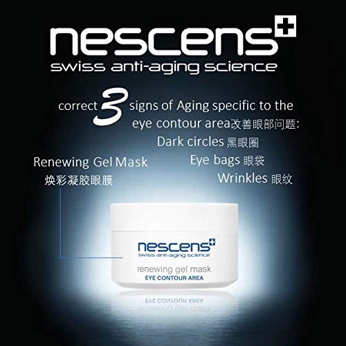 Nescens Mascarilla renovadora en gel - contorno de ojos - Eye Contour Mask 30ml