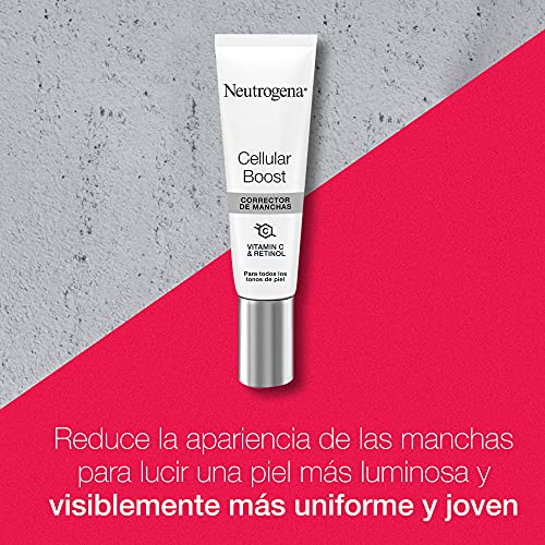 Neutrogena Cellular Boost Corrector Anti Manchas con Vitamina C y Retinol, 30 ml