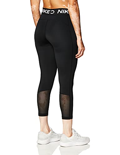 NIKE CZ9803 W NP 365 Tight Crop Leggings Women's Black/White L