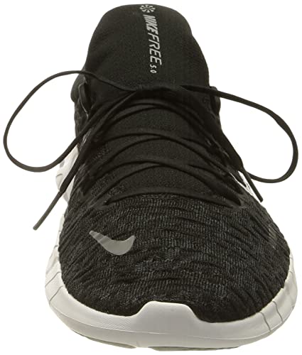 Nike Wmns Free RN 5,0 2021, Zapatillas para Correr Mujer, Black White Dk Smoke Grey, 37.5 EU