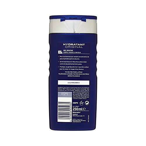 Nivea Men Gel de ducha – Edition limitada PSG