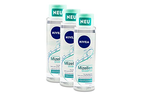 Nivea micela Champú para normal hasta fettiges pelo, 400 ml - Lot de 3