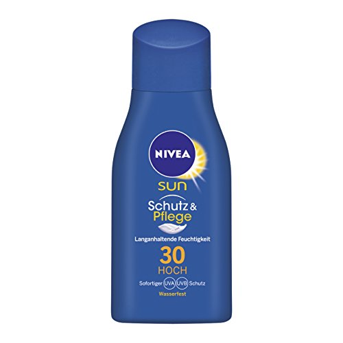 Nivea Protect & Care – Crema solar tamaño mini LF30, paquete de 1 unidad (30 ml)