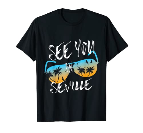 Nos Vemos En Sevilla Vacation Sevilla Gafas de sol Camiseta