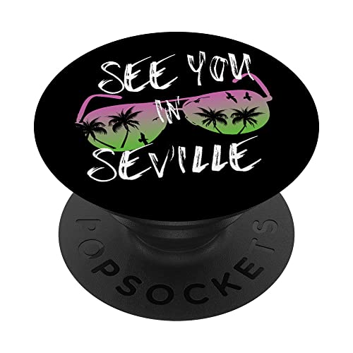 Nos Vemos En Sevilla Vacation Sevilla Gafas de sol PopSockets PopGrip Intercambiable