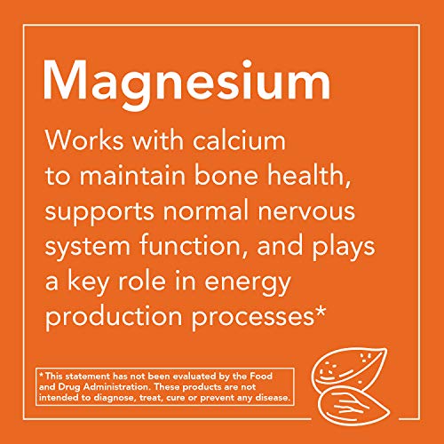 Now Foods El magnesio 400 mg 180 Unidades 300 g