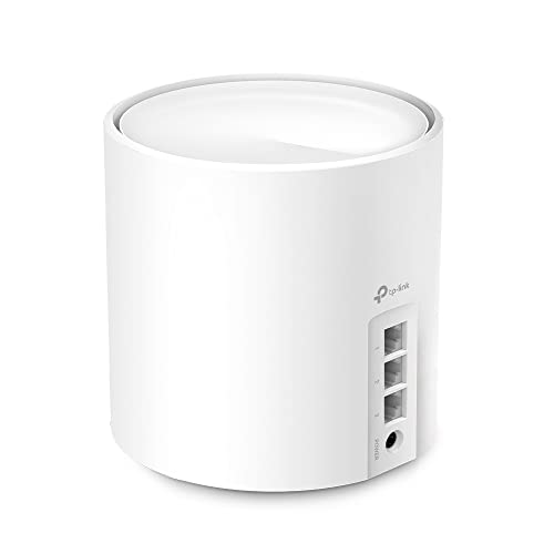 [Nuevo] TP-Link Deco X50 (3-Pack)- Sistema WiFi 6 AI Mesh, AX3000 Doble Banda 2.4 GHz/5 GHz, Cobertura hasta 600 m², 3X Puertos GigabIt por Unidad, Banda 160MHz Canal, ODFMA, 1024QAM