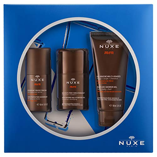 Nuxe men gel hidratacion 50ml+ desodorante 50ml + gel ducha 100ml