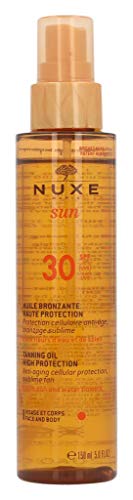 NUXE SUN huile bronzante haute protection SPF30 spray 150 ml