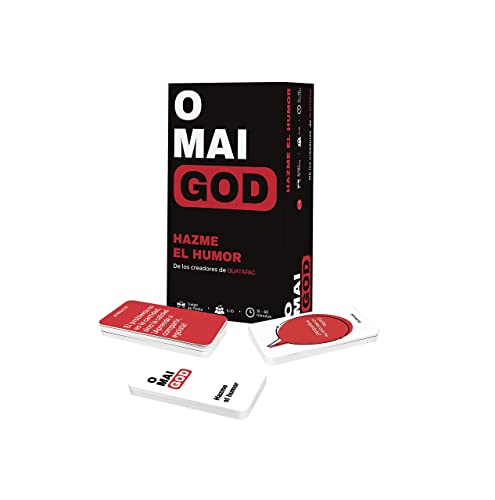 OMAIGOD - Juego de mesa de los creadores de GUATAFAC - Cartas Para Fiestas y Risas - Idea Regalo Divertido para Adultos - Edición Español