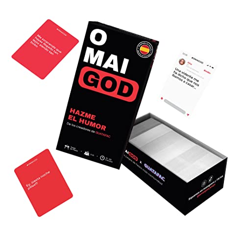 OMAIGOD - Juego de mesa de los creadores de GUATAFAC - Cartas Para Fiestas y Risas - Idea Regalo Divertido para Adultos - Edición Español