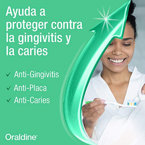 Oraldine Encías Pasta de Dientes de Uso Diario, Protege Contra la Gingivitis, Sabor Menta - 125 ml