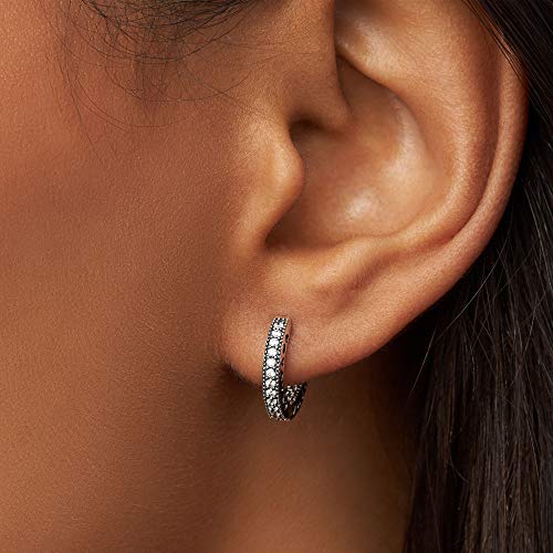 Pandora Pendientes de aro Mujer plata - 296317CZ