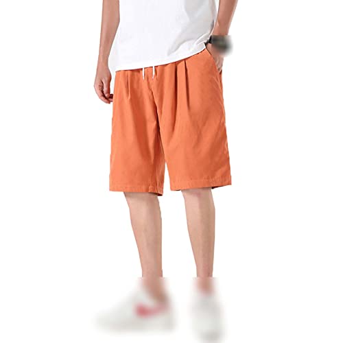 Pantalones Cortos De Verano para Hombre, Deportivos, Informales, Transpirables, De Secado RáPido, Finos, Sueltos, De Seda Helada, Ropa Exterior, Tendencia De Playa, Sol