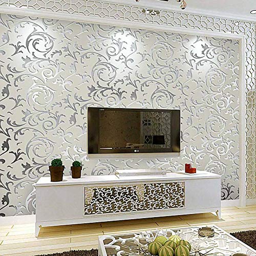 Papel tapiz ,Papel pintado para dormitorio Rollo,Papel Tapiz para Puerta Cocina Bañ Papel Adhesivo,Decoración de paredes Papel no tejido,10 x 0.53 m