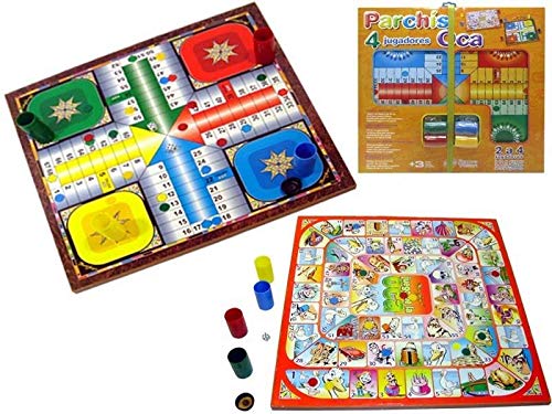 Parchis Oca 40x40cm Tablero Con Fichas