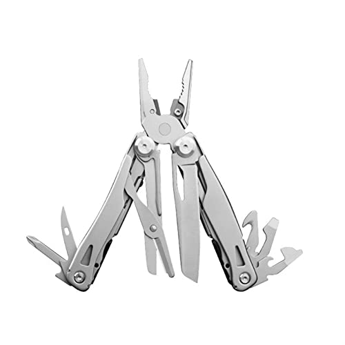 parista Dl18 Herramienta Multifuncional Multifuncional al Aire Libre EDC Multítimos Plegables 440 swis Army Knife Multitools Camping Gear Plier (Color : DL18)